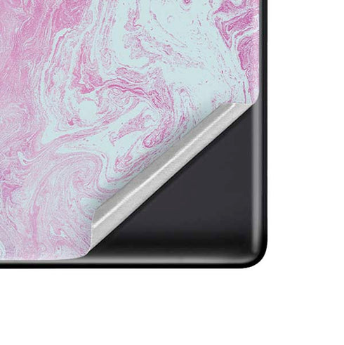 Blue and Purple Marble Google Pixel 6 Skin